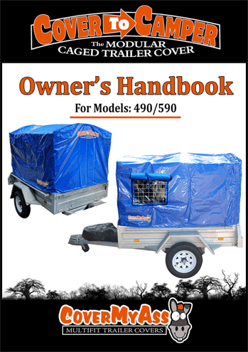 The Cover To Camper Owner's Handbook Cover. More than just a simple guide, something an owner can come back to time & time again with useful information